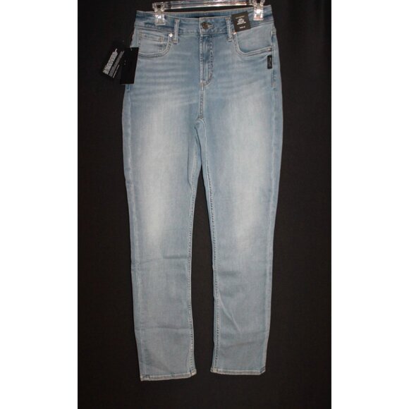 Silver Jeans Avery Straight Womens Size 29 Blue High Rise Curvy Fit 29x31 NEW - Picture 1 of 2